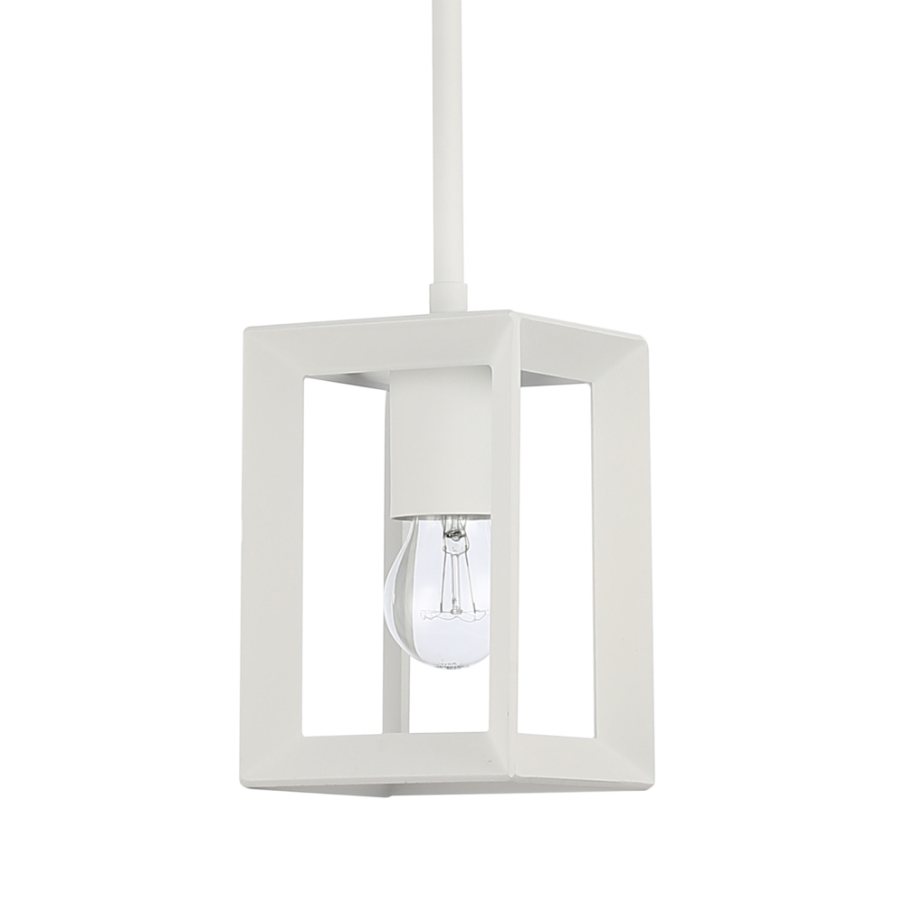 Golden Lighting Smyth 1-light Pendant in Natural White